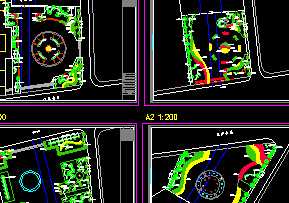 城市綠化與休閑空間建設 某廣場綠化平面圖及施工要點解析